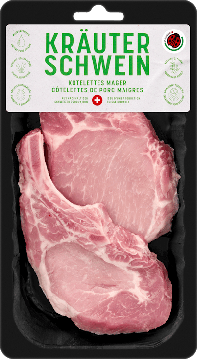 Costolette di maiale magre alle erbe IP-SUISSE