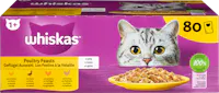 Whiskas Katzenfutter Geflügel Auswahl in Gelee 1+