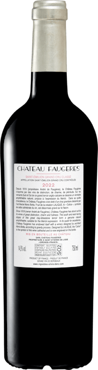 Château Faugères Saint-Émilion AOC Grand Cru Classé