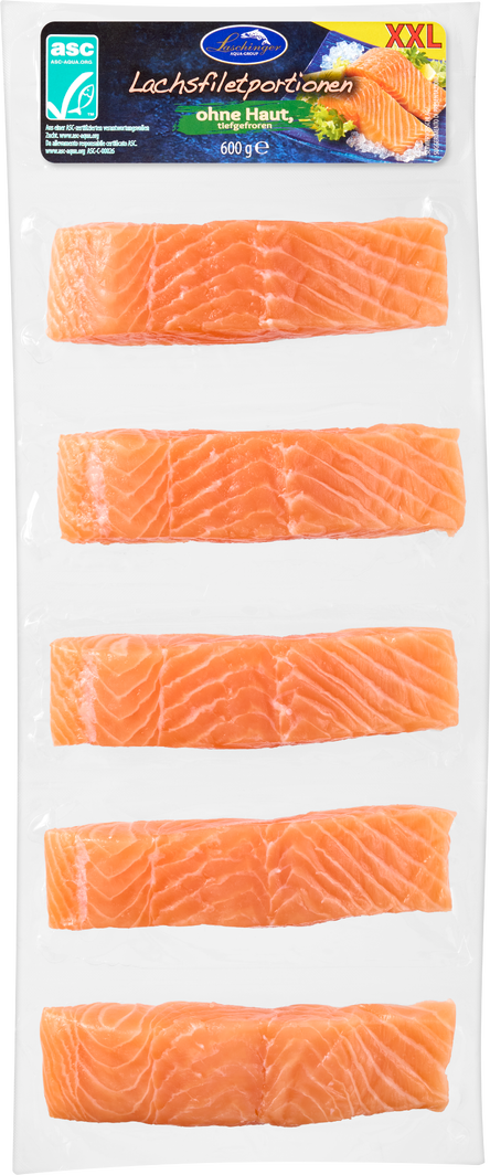 Laschinger Lachsfiletportionen