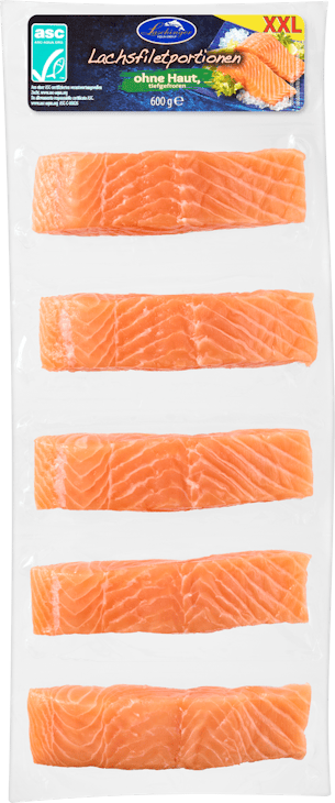 Laschinger Lachsfiletportionen