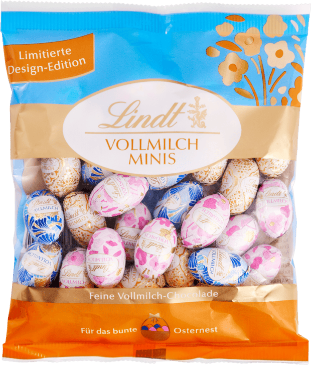Petits œufs en chocolat Lait entier Limited Design Edition Lindt
