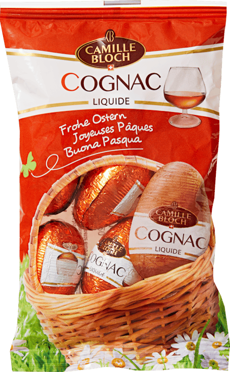 Petits œufs en chocolat Cognac Camille Bloch