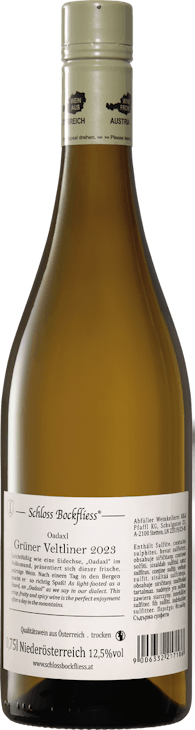 Schloss Bockfliess Grüner Veltliner Oadaxl