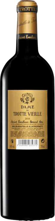 Dame de Trotte Vieille Saint Emilion Grand Cru AOC 75