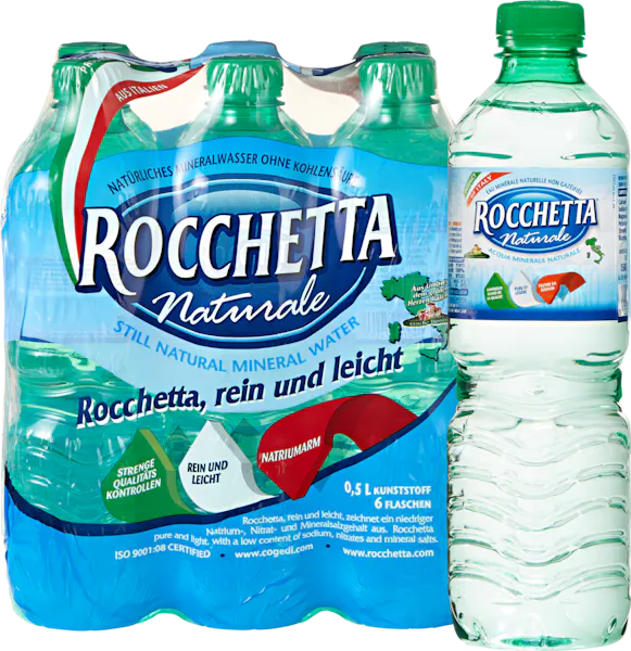 Acqua minerale Naturale Rocchetta
