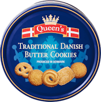 Biscuits traditionnels danois au beurre Queen’s