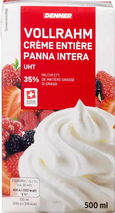 Panna intera Denner