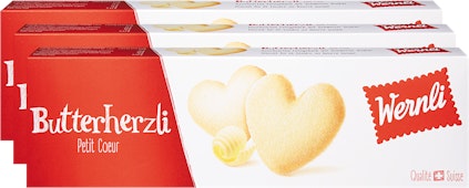 Wernli Biscuits Butterherzli Wernli Biscuits Butterherzli