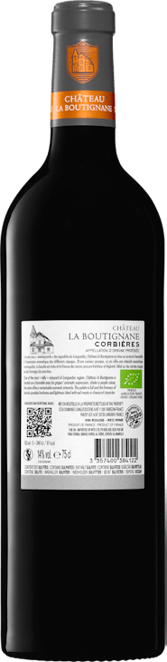 Bio Château La Boutignane Rouge Corbières AOP
