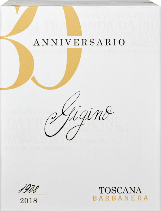 Barbanera Gigino 80° Anniversario Rosso Toscana IGT
