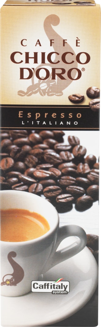 Caffè Espresso Italiano, 10 Capsule Chicco d'Oro Caffitaly