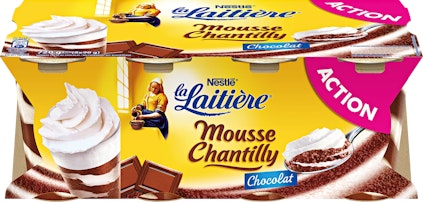 La Laitière Mousse Chantilly Nestlé La Laitière Mousse Chantilly Nestlé