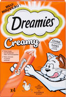 Snack pour chats au poulet Creamy Dreamies