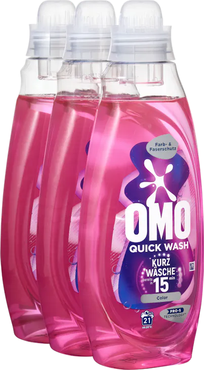 Omo Waschgel Quick Wash Color