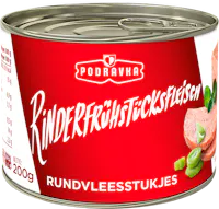 Viande de bœuf pour le petit-déjeuner Podravka