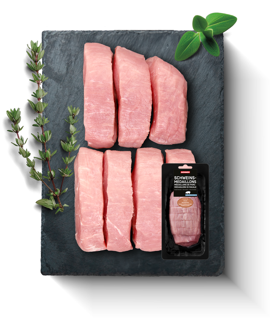 Denner Schweinsmedaillons