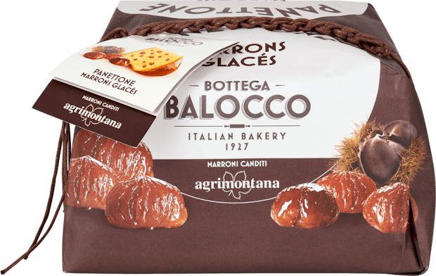 Panettone Marrons glacés Bottega Balocco