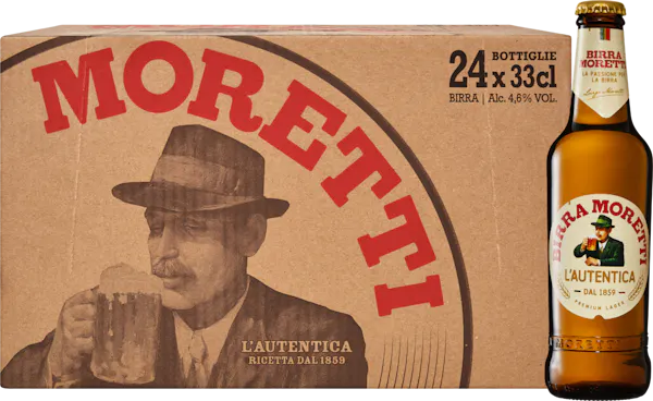 Birra Moretti 24x330ml