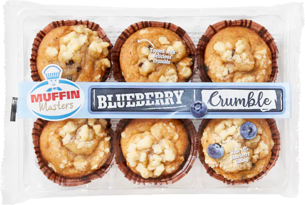 Muffin Masters Blueberry Crumble 