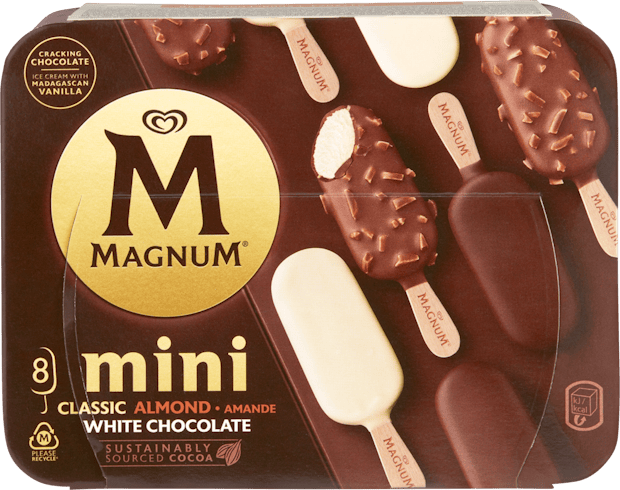 Magnum Mini Classic Almond White Multipack