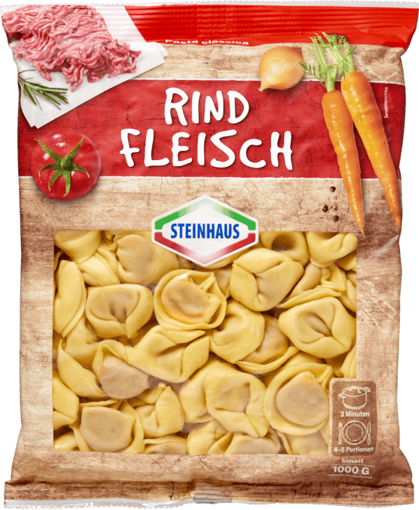 Steinhaus Pasta classica Tortelloni Rindfleisch