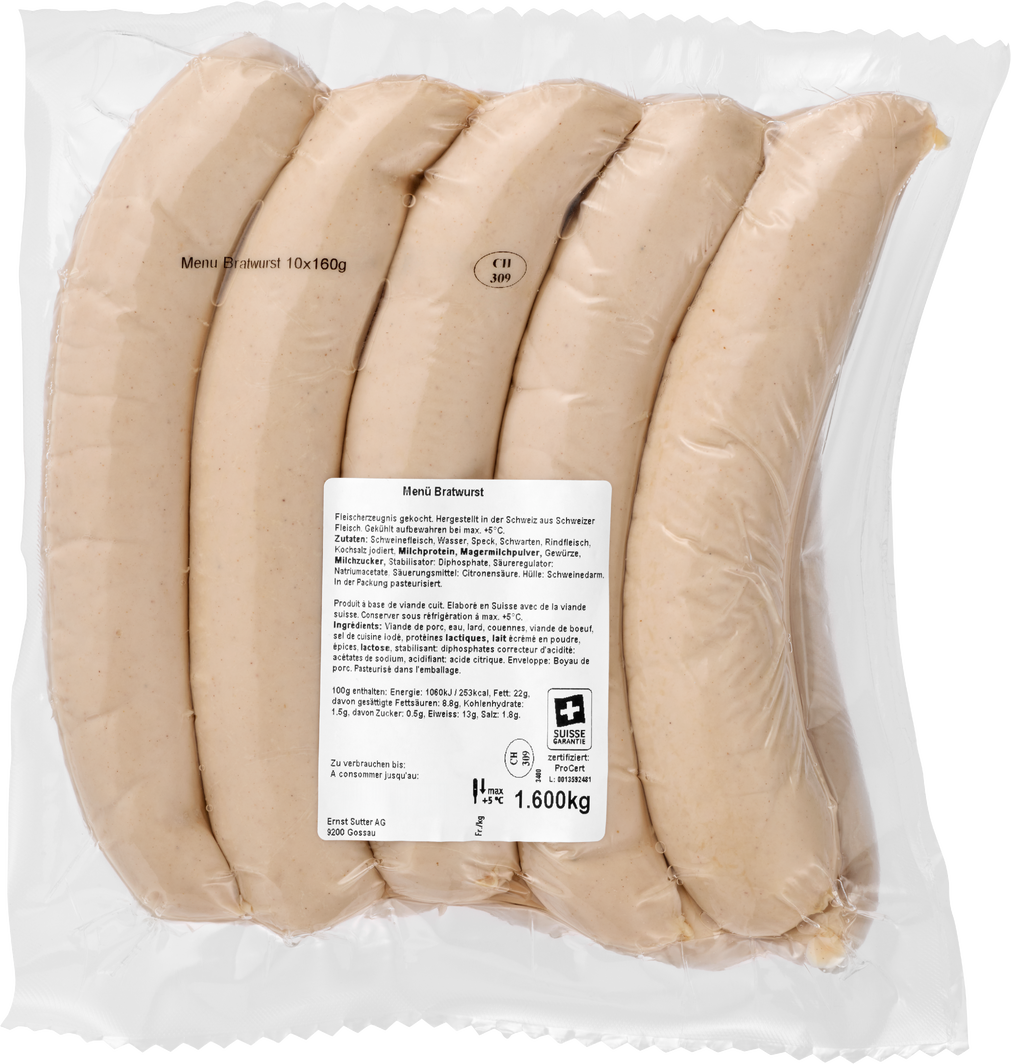 Suttero Metzger-Bratwurst