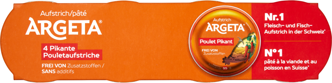 Argeta Aufstrich Poulet pikant