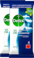 Lingettes nettoyantes antibactériennes salle de bain Dettol