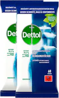 Lingettes nettoyantes antibactériennes salle de bain Dettol