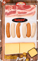 Spiess Mischplatte Raclette und Wurst