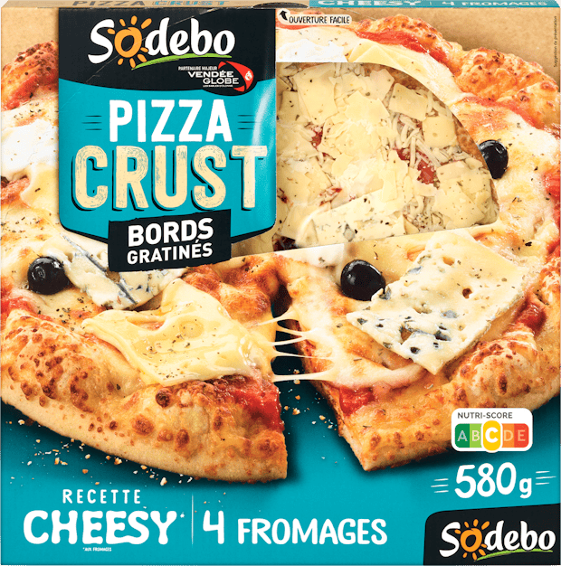 Pizza Crust Cheesy 4 Fromages Sodebo
