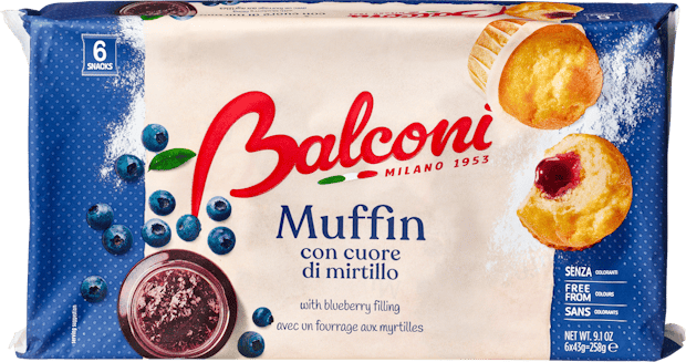 Muffin Blueberry Balconi 