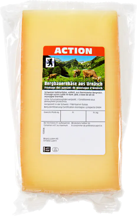 Bergbauernkäse aus Urnäsch