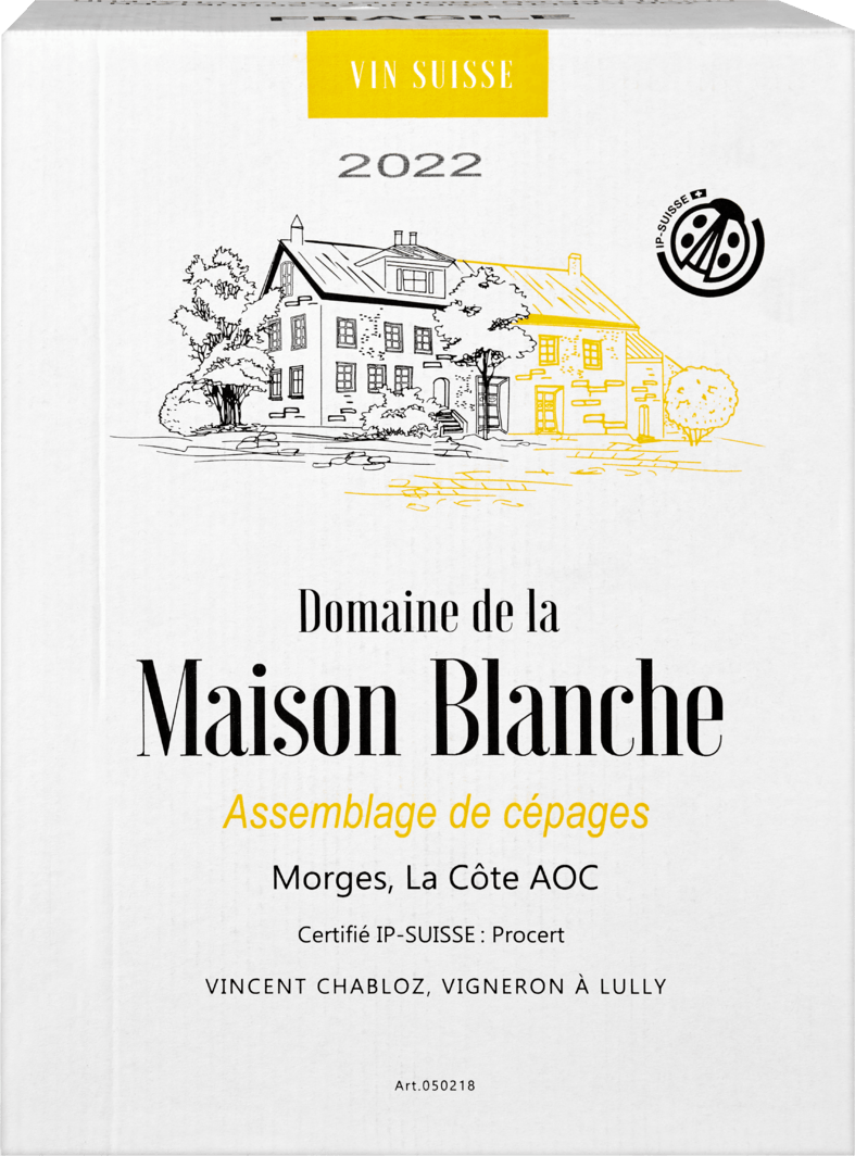 IP-SUISSE Domaine de la Maison Blanche Morges AOC La Côte (Andere)
