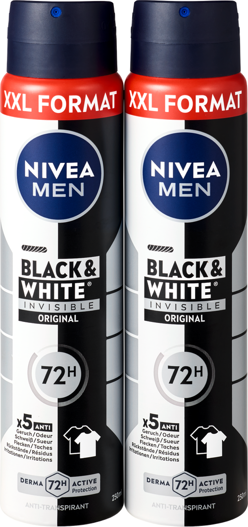 Nivea Men Deo Spray Black & White Invisible Original