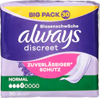 Protections contre les fuites urinaires Always Discreet