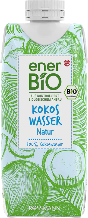Acqua di cocco al naturale enerBiO