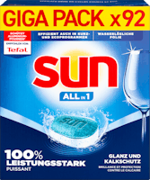 Tablettes pour lave-vaisselle All in 1 Regular Sun