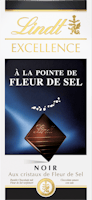 Tablette de chocolat Noir Fleur de Sel Excellence Lindt