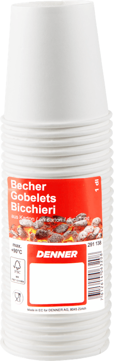 Gobelets à expresso en carton