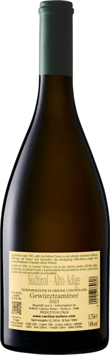 Cantina Terlan Tradition Gewürztraminer Alto Adige DOC