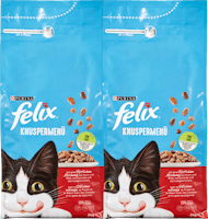Felix Katzenfutter Knuspermenü