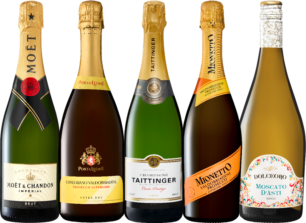 sur tous les champagnes
et les vins mousseux