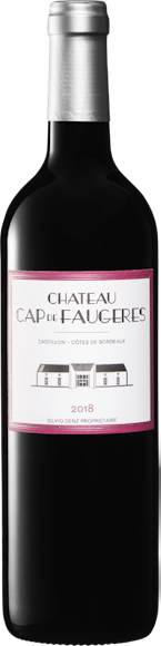 Château Cap de Faugères Castillon-Côtes de Bordeaux
 Vorderseite