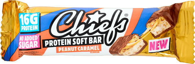 Chiefs Protein Softbar Peanut Caramel