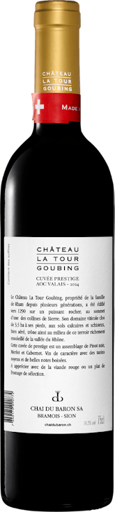 Château La Tour Goubing Cuvée Prestige Rouge Fleur de Clos AOC Valais