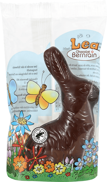 Denner Sitzhase Lea noir unbemalt 