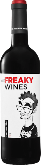 Freaky Wines Tempranillo Vino de la Tierra de Castilla  Davanti