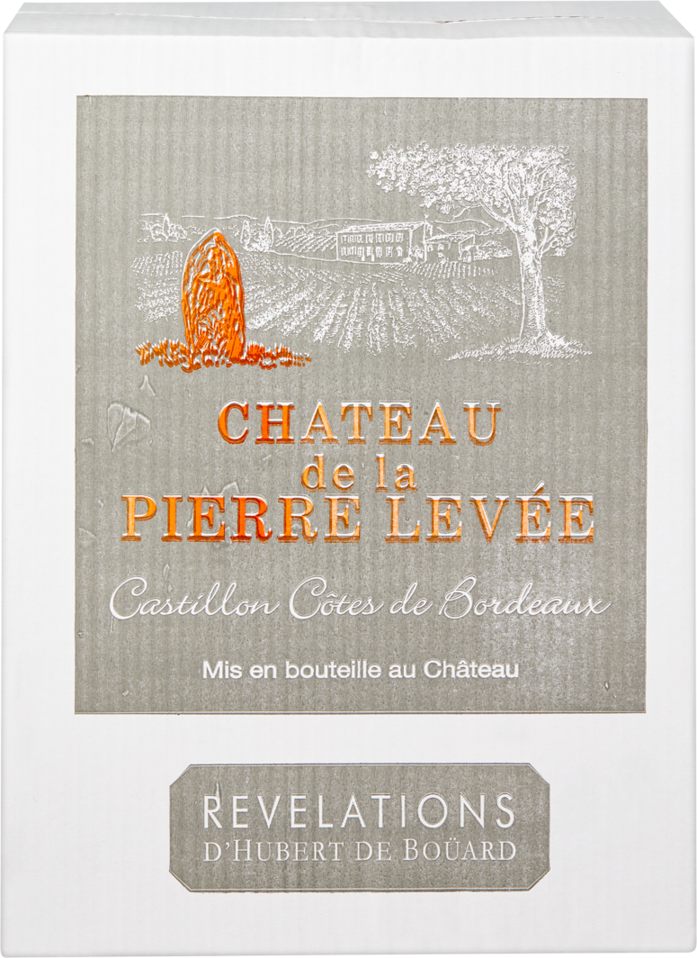 Château de la Pierre Levée Castillon Côtes de Bordeaux AOC 6 Flaschen